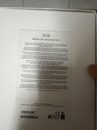 Apple iPad Air 4ª Gen Plata