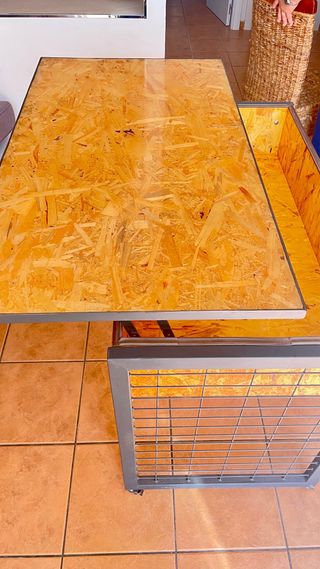 Isola cucina con ruote e ribaltabile