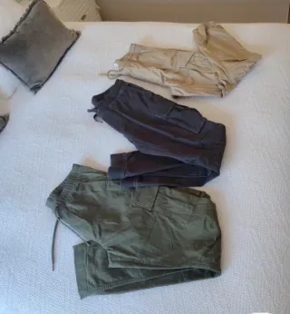 Pack 3 Joggers Chico H&M Talla M