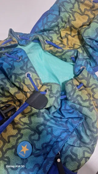 Mochila Tous Multicolor con Pins