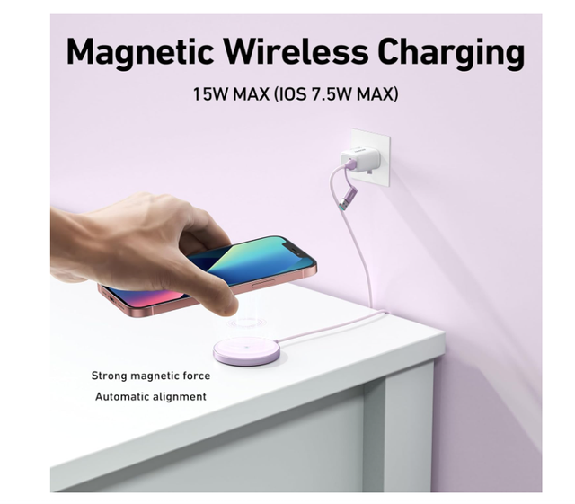 Caricatore Wireless Magnetico 15W USB-C