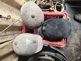 Casco de equitación negro