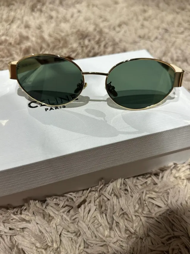 Gafas Celine Triomphe 01 Metal Leopard