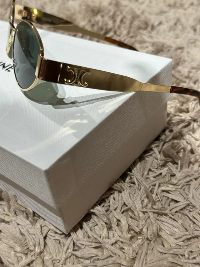 Gafas Celine Triomphe 01 Metal Leopard