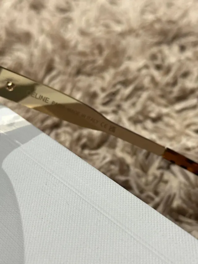 Gafas Celine Triomphe 01 Metal Leopard