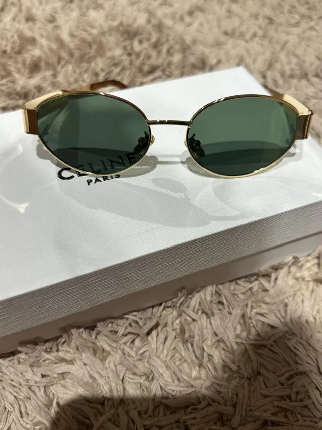 Gafas Celine Triomphe 01 Metal Leopard