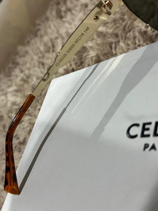 Gafas Celine Triomphe 01 Metal Leopard