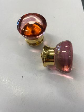 Pomelli in vetro nuovi