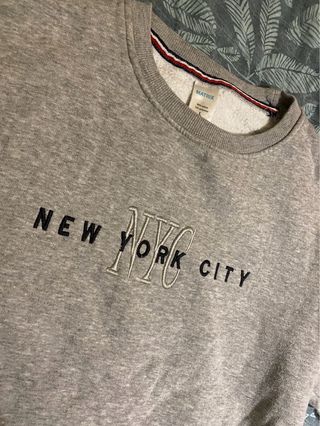 Sudadera Matrix NYC Gris Talla S