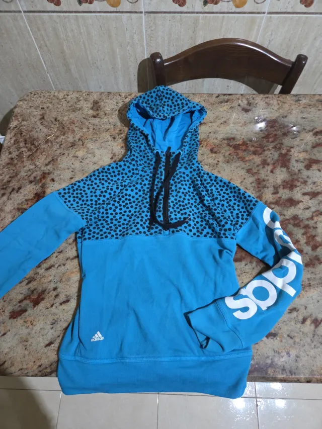 Conjunto Adidas Mujer Azul y Negro