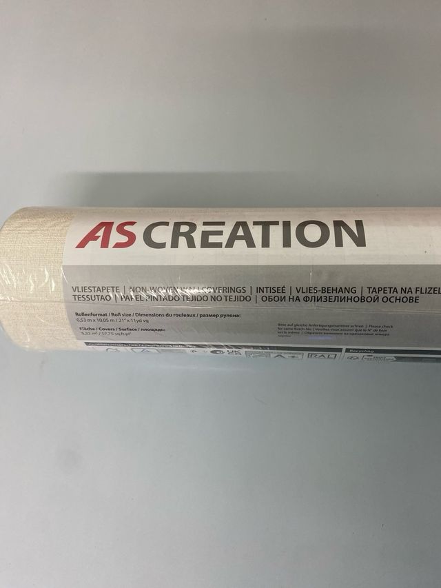 Papel pintado AS Creation beige 0,53x10,05m