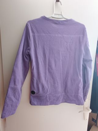 Sudadera morada talla S