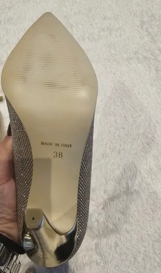 Zapatos de fiesta Patrizia Rigotti dorados