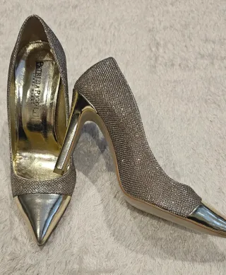 Zapatos de fiesta Patrizia Rigotti dorados