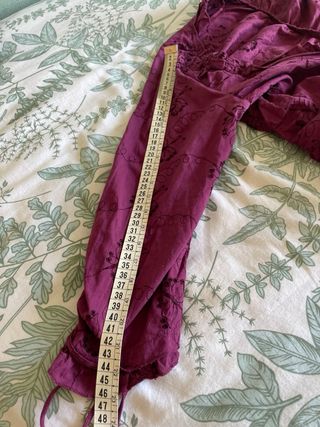 Camiseta Morada Gótica Drapeada S