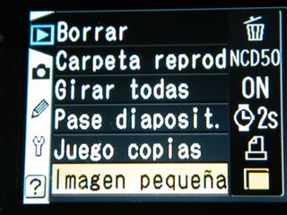 Cámara Nikon D50 DSLR