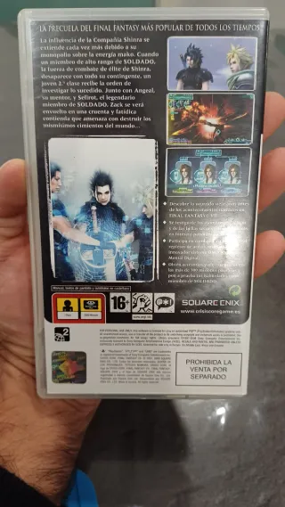 Crisis Core Final Fantasy VII PSP