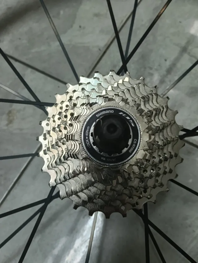 Rueda trasera Mavic Aksium + Cassette 105