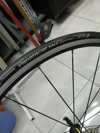 Rueda trasera Mavic Aksium + Cassette 105