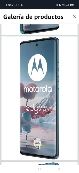 Telefono Motorola Edge 40 Neo Blu