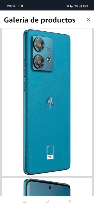 Telefono Motorola Edge 40 Neo Blu