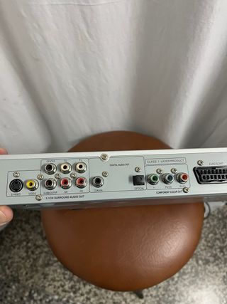 Reproductor DVD/CD Plata