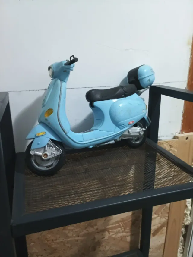 Moto Barbie Azul