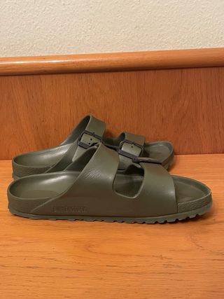 BIRKENSTOCK - Sandalias verdes 39