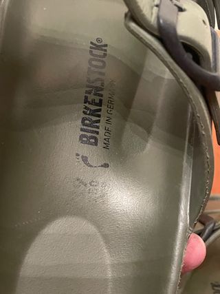 BIRKENSTOCK - Sandalias verdes 39