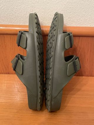 BIRKENSTOCK - Sandalias verdes 39