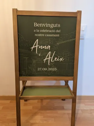 Cartel para Boda personalizable