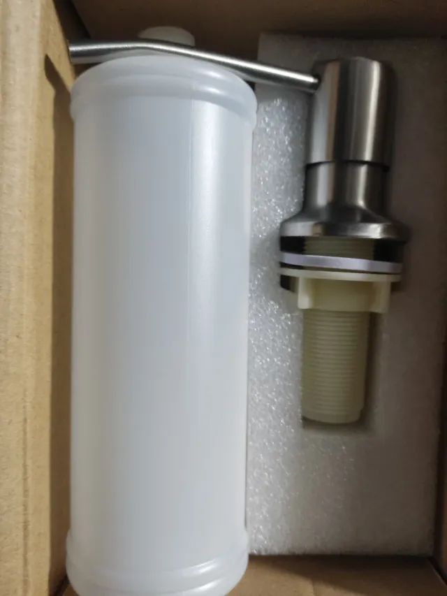 Dispensador Jabón Inox Fregadero Integrado