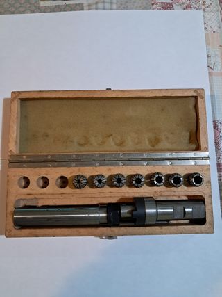 Kit 7 pinze Silmax per fresa mandrino