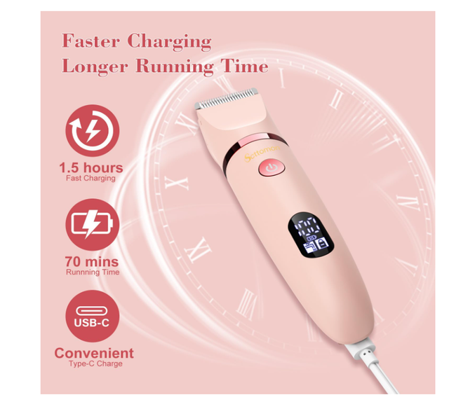 Rasoio Elettrico Donna Viso Bikini Corpo