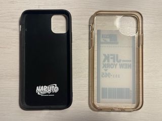 2 custodie iPhone XR Naruto e JFK