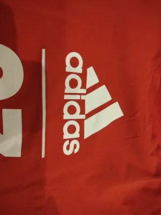 Camiseta Adidas Roja Talla M