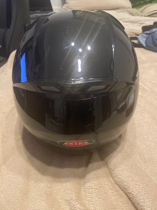 Casco Integral Negro Akira, poco uso