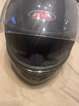 Casco Integral Negro Akira, poco uso