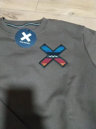 Sudadera Blue Banana Marrón Talla XL