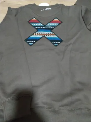 Sudadera Blue Banana Marrón Talla XL