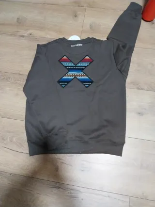 Sudadera Blue Banana Marrón Talla XL