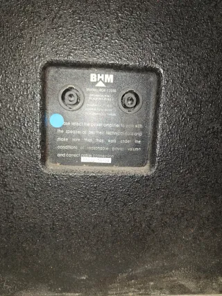 2 Subwoofers BHM 215 Doble 15