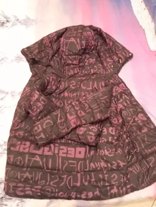 Giubbotto Desigual donna Nero/rosa
