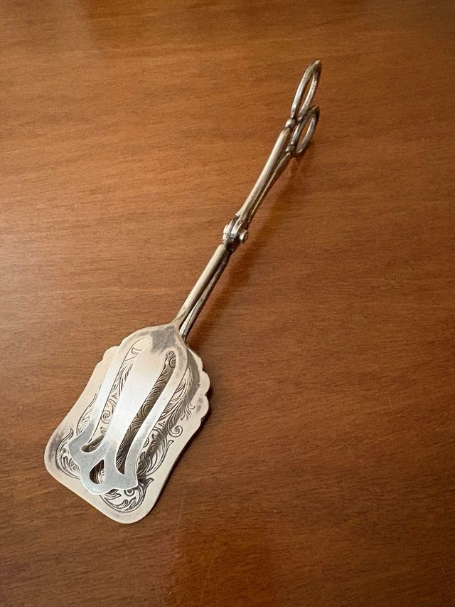 Pinza per dolci Vintage Raimond Silverplate
