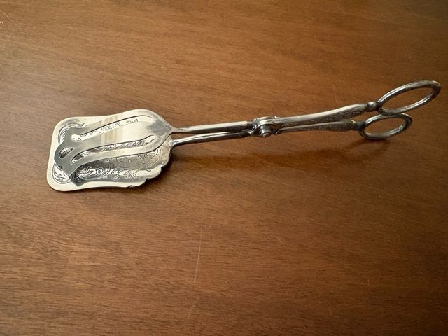 Pinza per dolci Vintage Raimond Silverplate