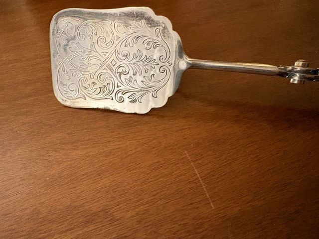 Pinza per dolci Vintage Raimond Silverplate