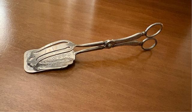 Pinza per dolci Vintage Raimond Silverplate