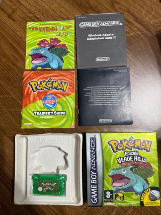 Pokémon Edición Verde Hoja completo original