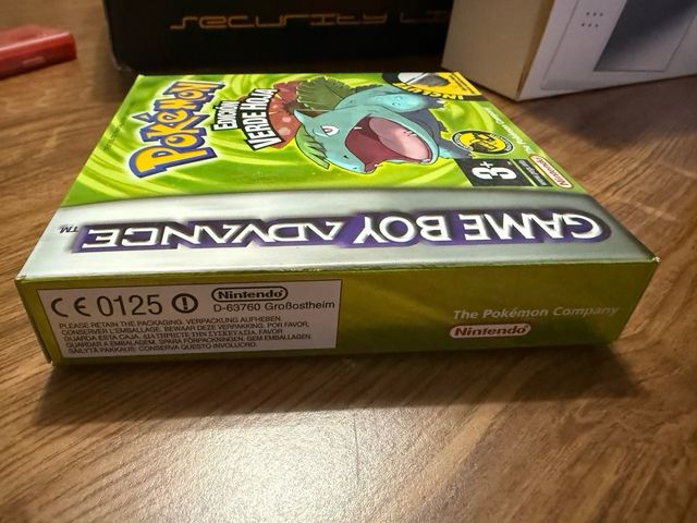 Pokémon Edición Verde Hoja completo original