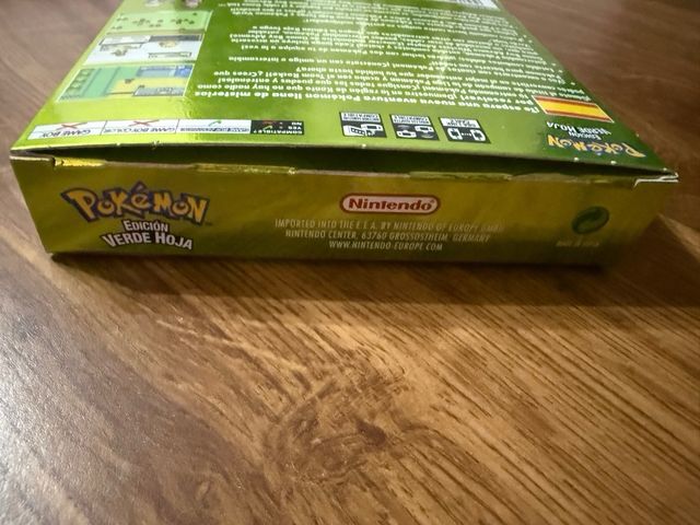 Pokémon Edición Verde Hoja completo original